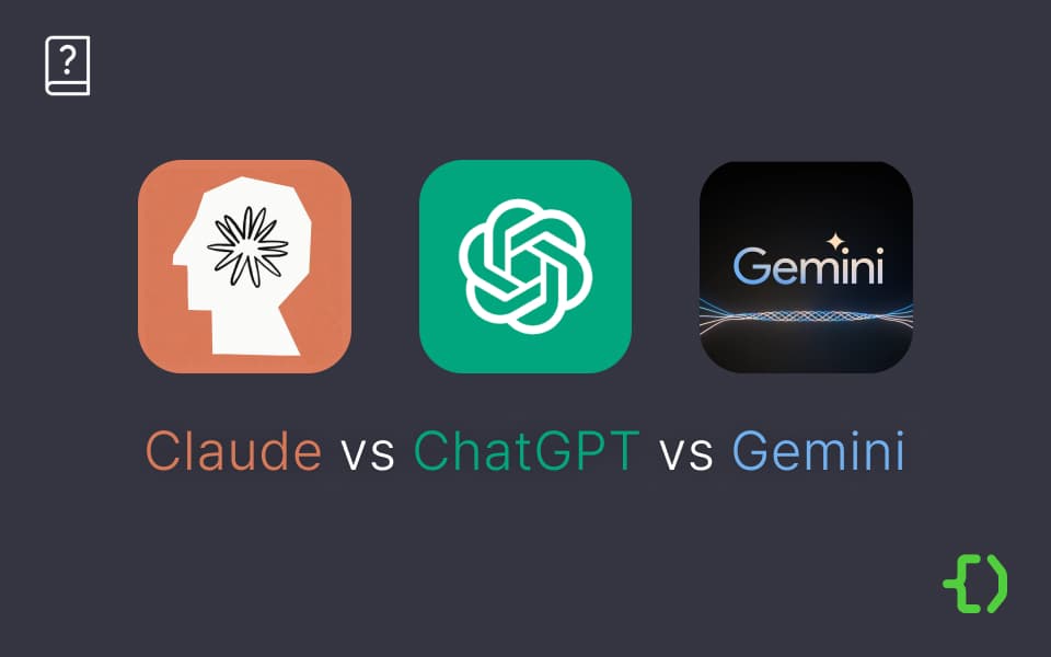 ChatGPT vs Claude vs Gemini: LLM 비교