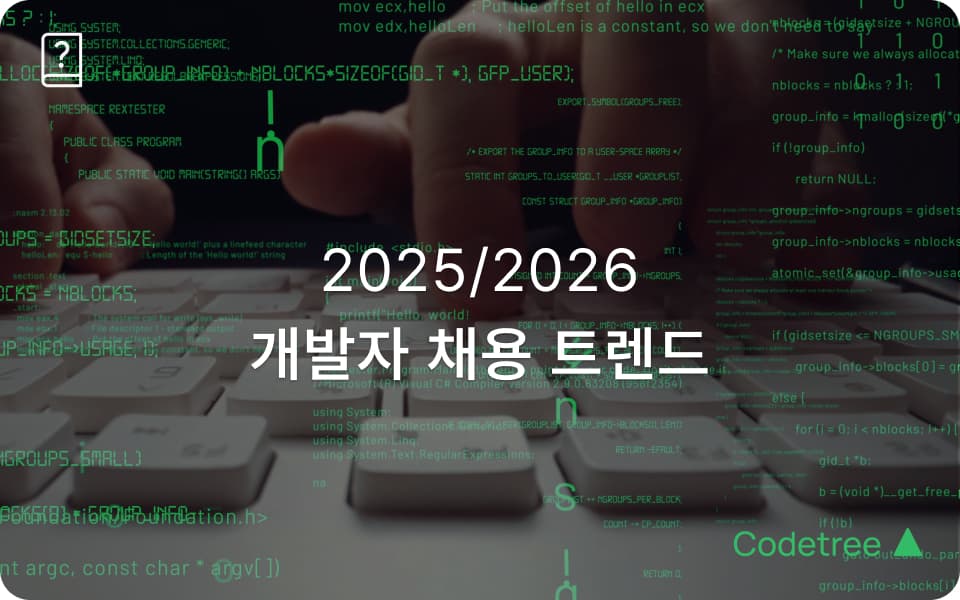 2025년 개발자 채용 트렌드와 2026년 전망 - AI 시대 취업 준비 로드맵